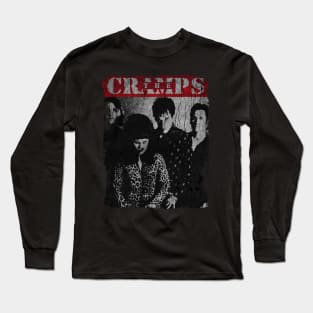 TEXTURE ART - the cramps Long Sleeve T-Shirt